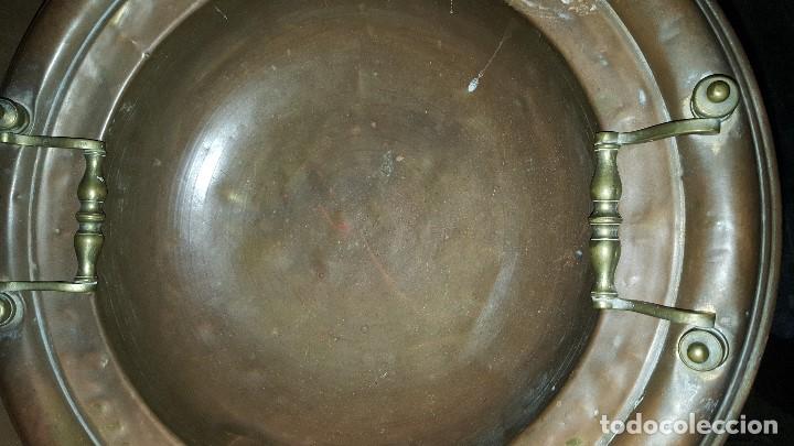 Vintage: BRASERO CON PIE METAL - Foto 4