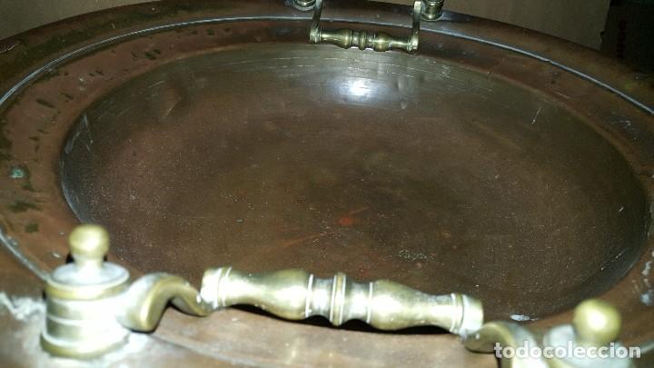 Vintage: BRASERO CON PIE METAL - Foto 5