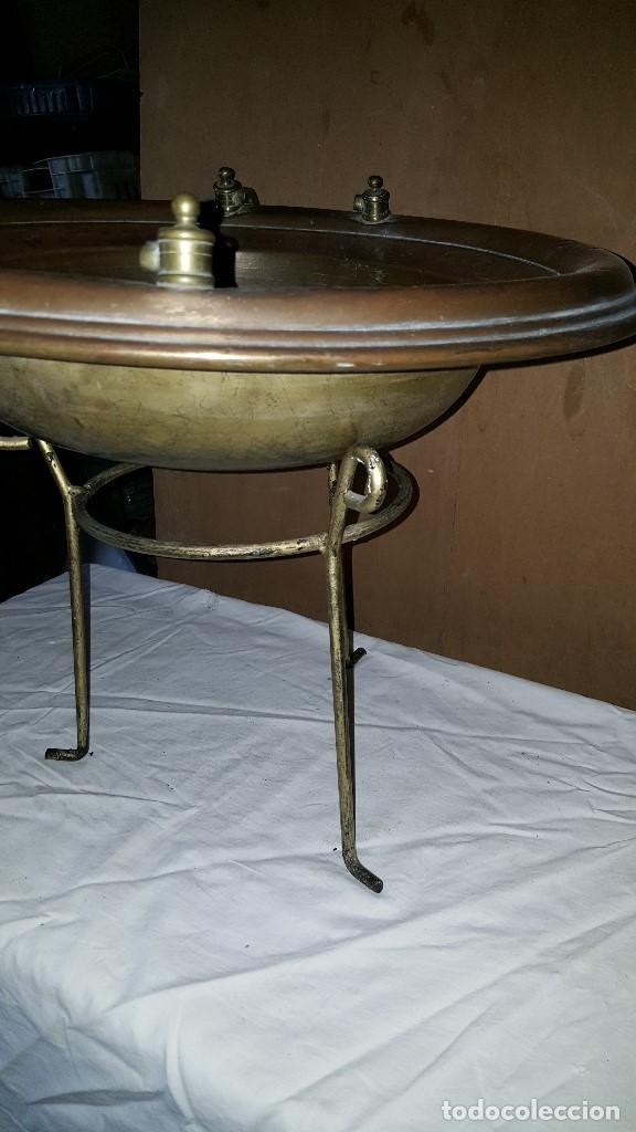 Vintage: BRASERO CON PIE METAL - Foto 14
