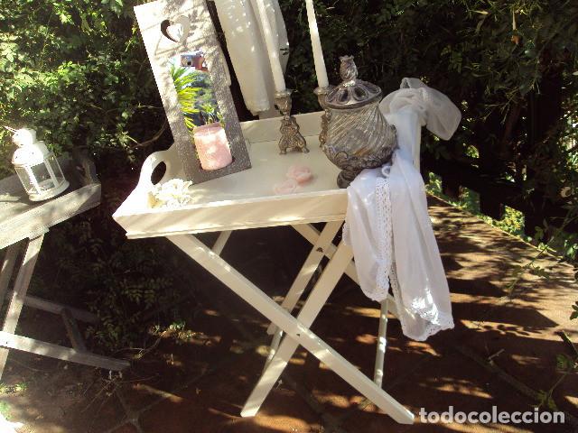 Vintage: Mesa-bandeja auxiliar - Foto 6