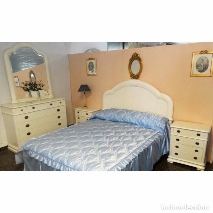 Vintage: DORMITORIO COMPLETO LACADO 135 - Foto 1