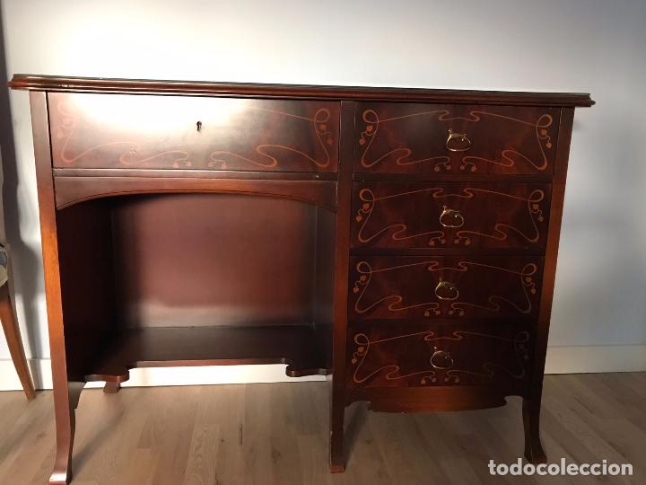 Vintage: dormitorio modernista en marqueteria completo - Foto 1