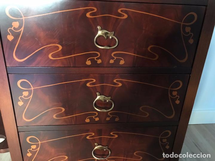 Vintage: dormitorio modernista en marqueteria completo - Foto 2