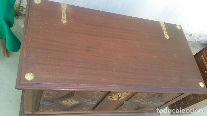 Vintage: arca madera de mogno - Foto 5