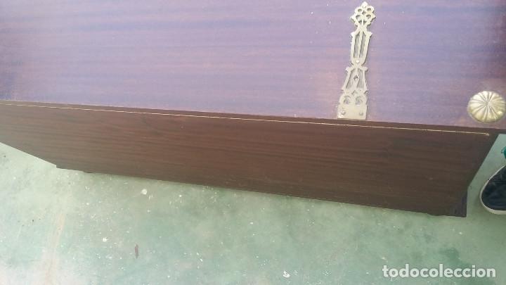 Vintage: arca madera de mogno - Foto 6
