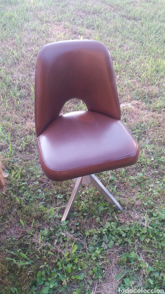 Vintage: Silla industrial - Foto 1