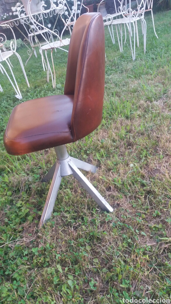 Vintage: Silla industrial - Foto 2