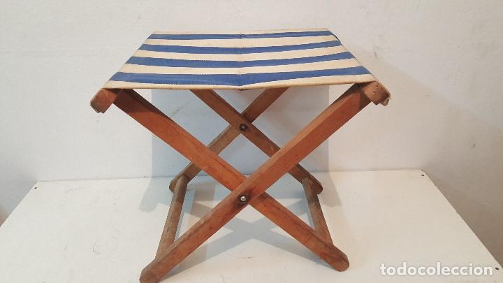 Vintage: SILLA PLEGABLE A&Ntilde;OS 60 - Foto 2