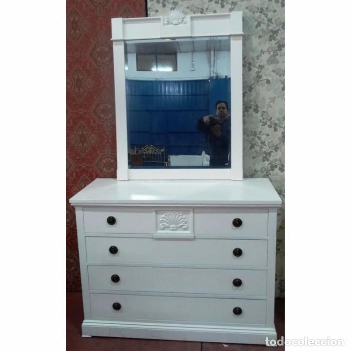 Vintage: DORMITORIO LACADO MODELO GRANADA 150 - Foto 3