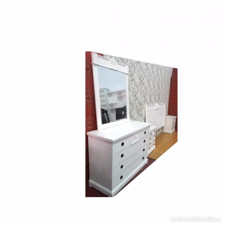 Vintage: DORMITORIO LACADO MODELO GRANADA 150 - Foto 4