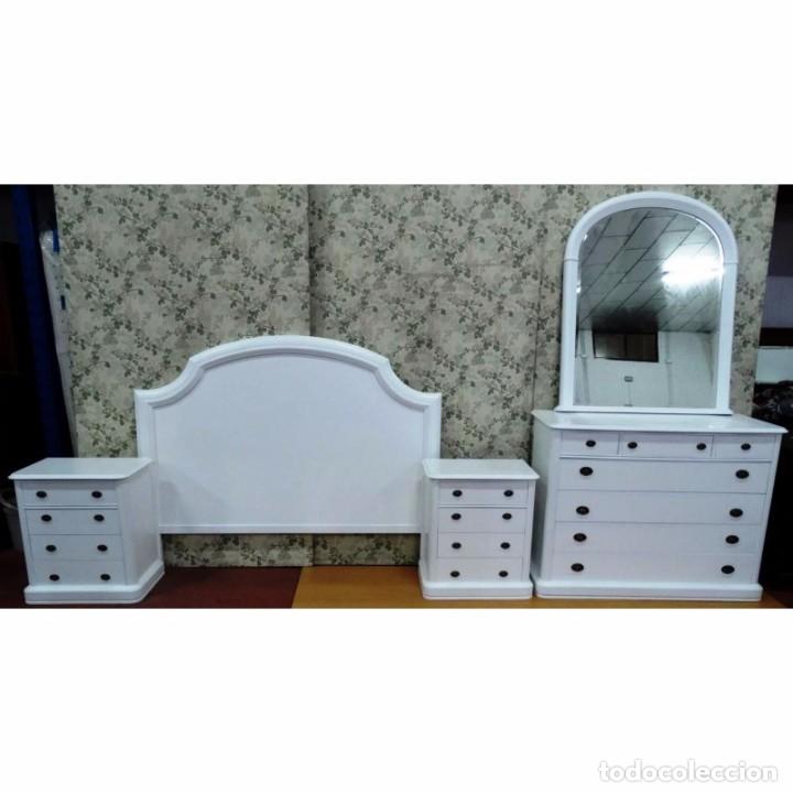 Vintage: DORMITORIO LACADO MODELO TERUEL 150 - Foto 1