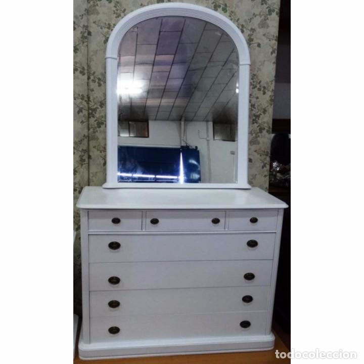 Vintage: DORMITORIO LACADO MODELO TERUEL 150 - Foto 3