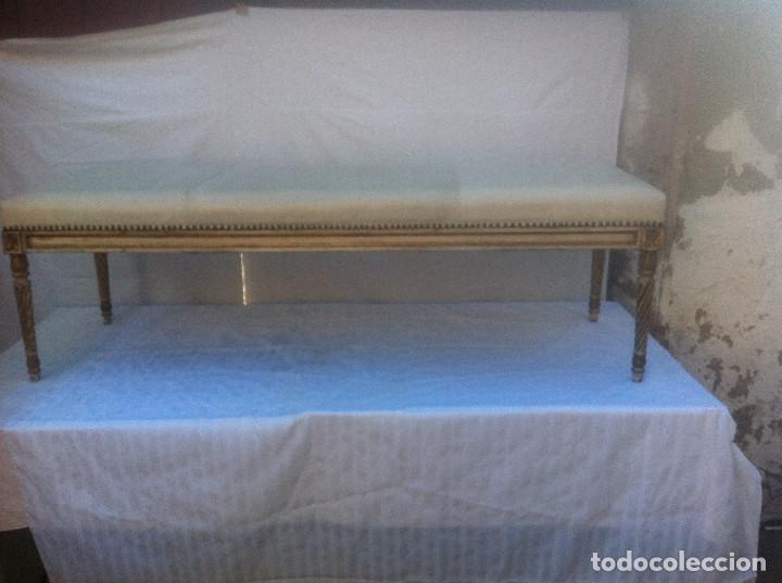 Vintage: banqueta policromada - Foto 2