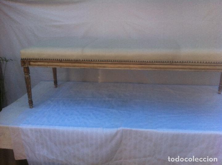 Vintage: banqueta policromada - Foto 3