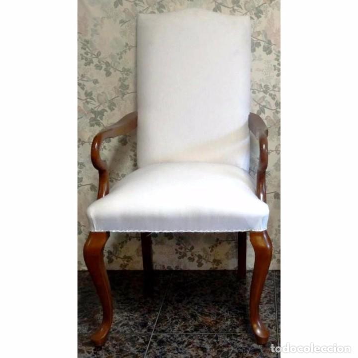 Vintage: BUTACA SILLON MODELO 215 EN BLANCO - Foto 1
