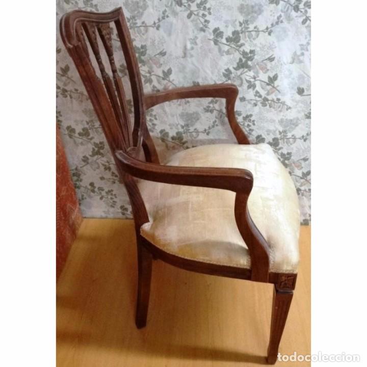 Vintage: BUTACA SILLON INTERVITE NOGAL - Foto 2