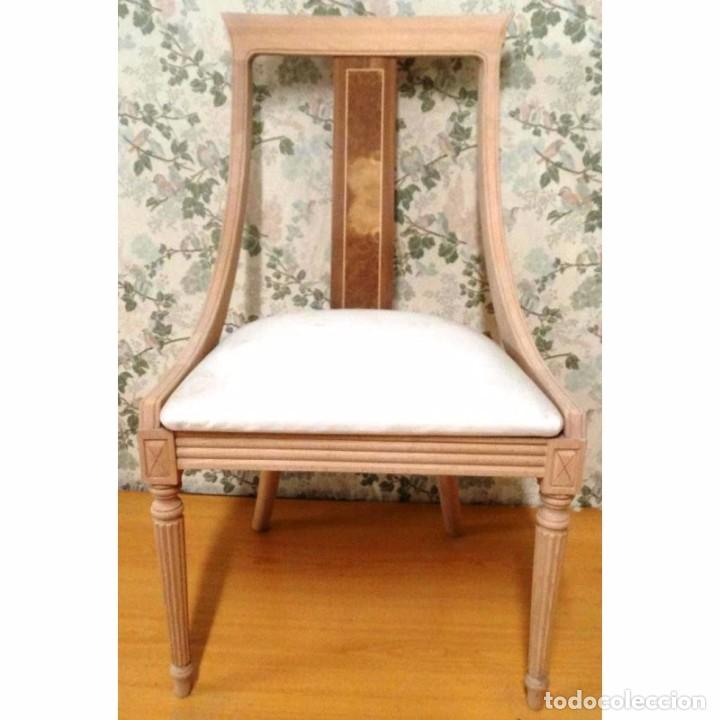 Vintage: SILLA MODELO 48 TRABA RAIZ CRUDO - Foto 1