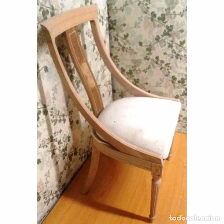 Vintage: SILLA MODELO 48 TRABA RAIZ CRUDO - Foto 2
