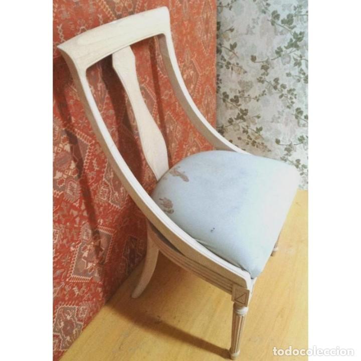 Vintage: SILLA MODELO 48 PALETON FORMA CRUDO - Foto 2