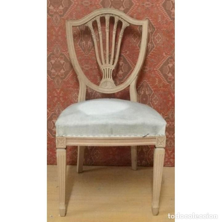 Vintage: SILLA ESCUDO INTERVITE CRUDO - Foto 1