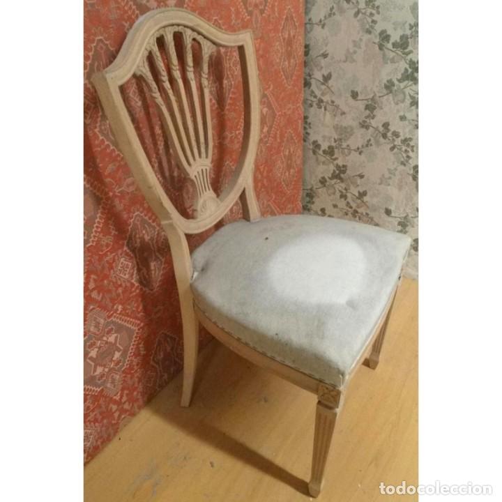 Vintage: SILLA ESCUDO INTERVITE CRUDO - Foto 2