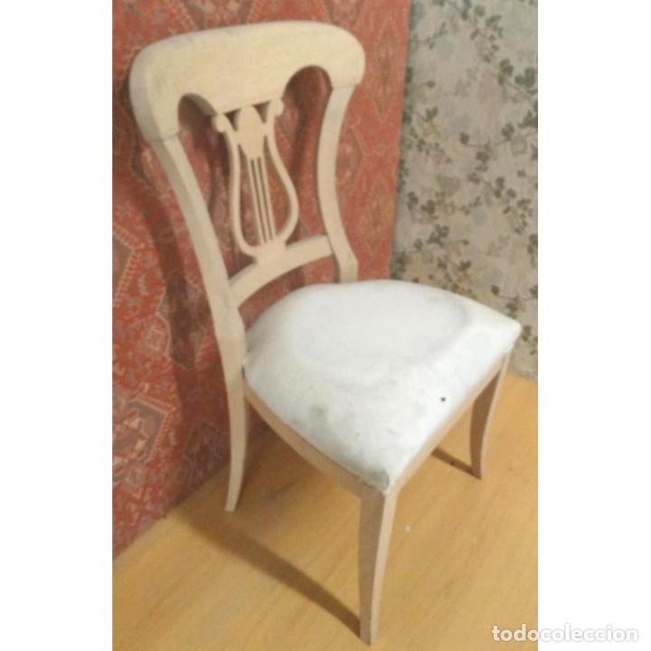 Vintage: SILLA MODELO LIRA CRUDO - Foto 2