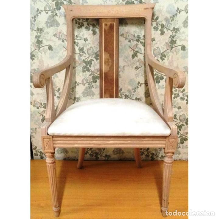 Vintage: SILLON MODELO 48 TRABA RAIZ CRUDO - Foto 1