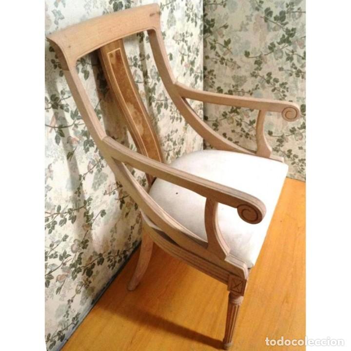 Vintage: SILLON MODELO 48 TRABA RAIZ CRUDO - Foto 2