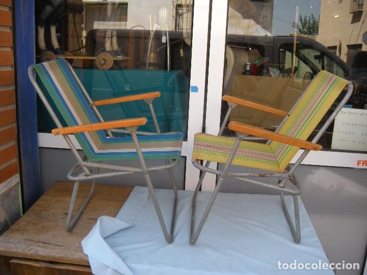 Vintage: SILLA INFANTIL PLEGABLE, LOTE DE 2 - Foto 3