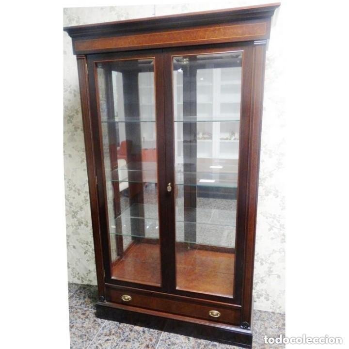 vitrina coleccionista alta calidad..vidrio temp - Compra venta en  todocoleccion