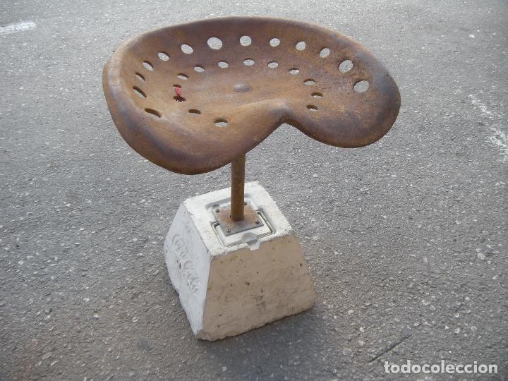 Vintage: ASIENTO TABURETE IND&Uacute;STRIAL - Foto 1