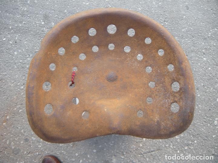 Vintage: ASIENTO TABURETE IND&Uacute;STRIAL - Foto 2