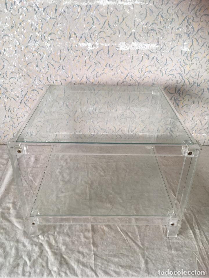 Vintage: MESA METACRITALO Y CRISTAL - Foto 2