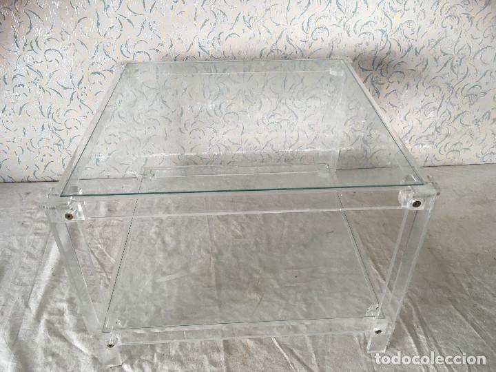 Vintage: MESA METACRITALO Y CRISTAL - Foto 4