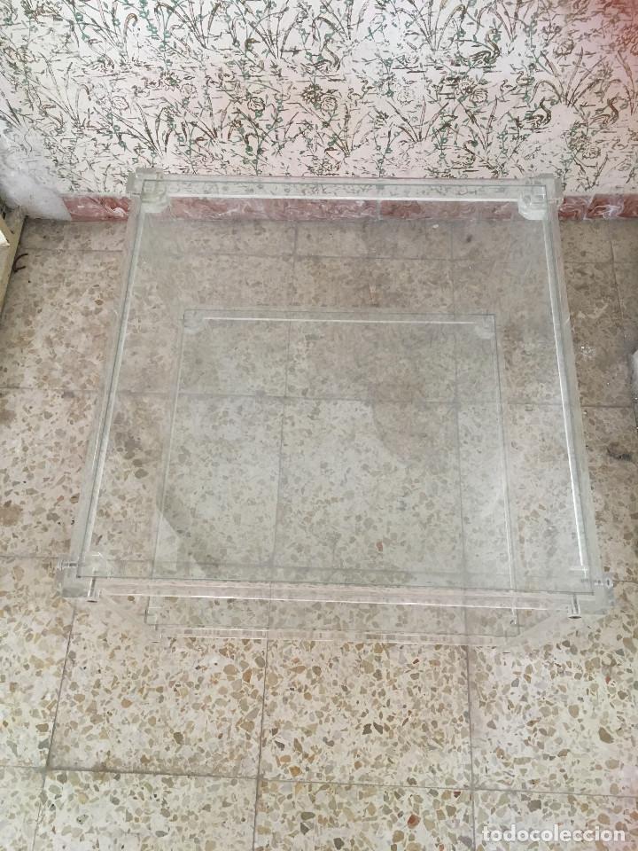 Vintage: MESA METACRITALO Y CRISTAL - Foto 5