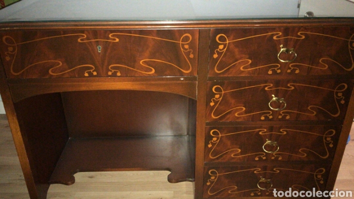 Vintage: dormitorio modernista en marqueteria completo - Foto 8
