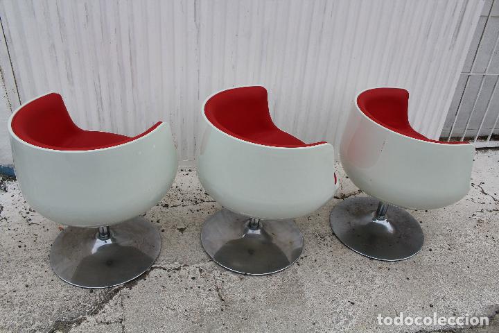 Vintage: 3 sillones vintage giratorios - Foto 2