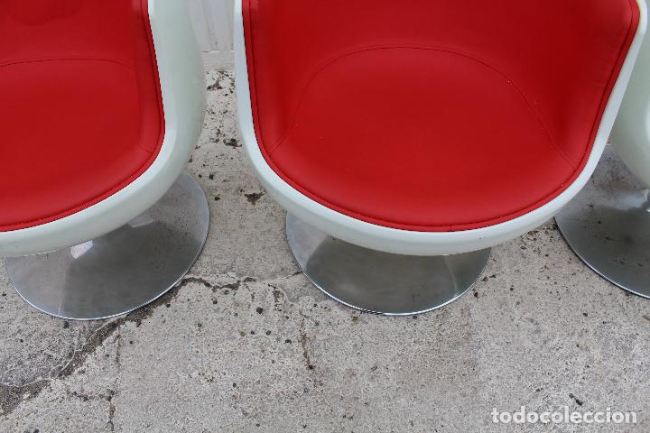 Vintage: 3 sillones vintage giratorios - Foto 3