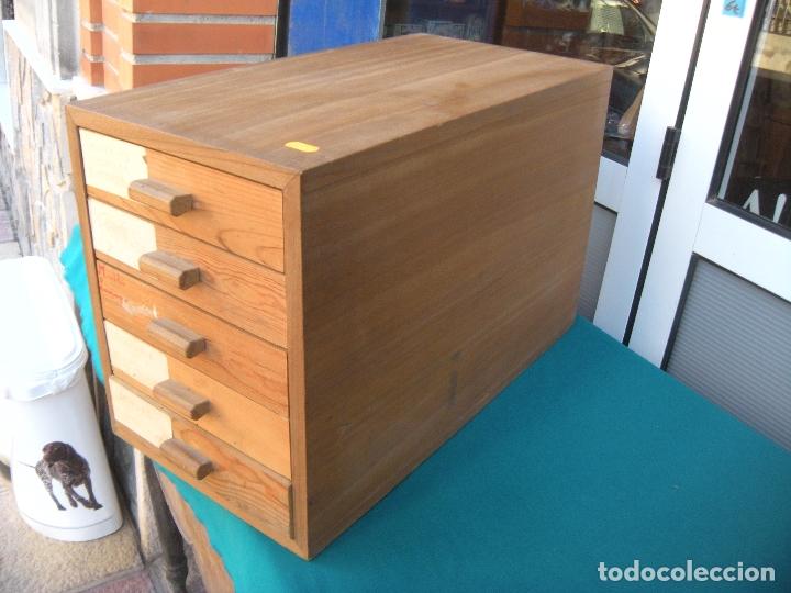 Vintage: MUEBLE CON 5 CAJONES - Foto 6