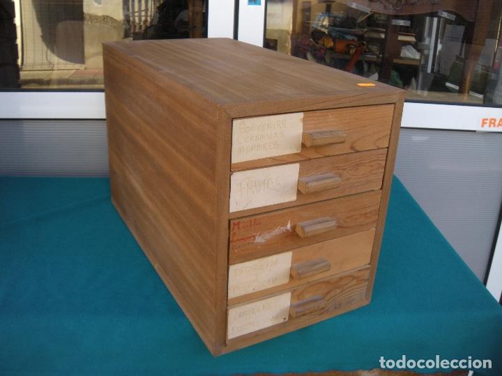 Vintage: MUEBLE CON 5 CAJONES - Foto 9