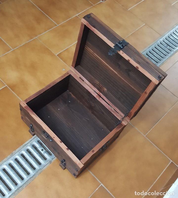 Vintage: Arca de madera estilo r&uacute;stico. - Foto 6