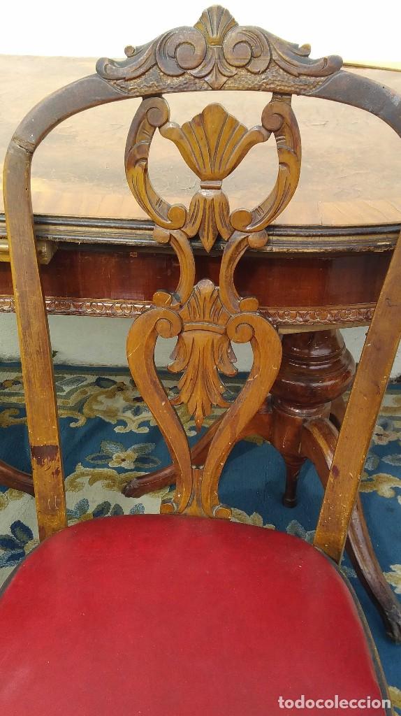 Vintage: Conjunto de Dos Sillas Vintage - 1925 - Foto 5