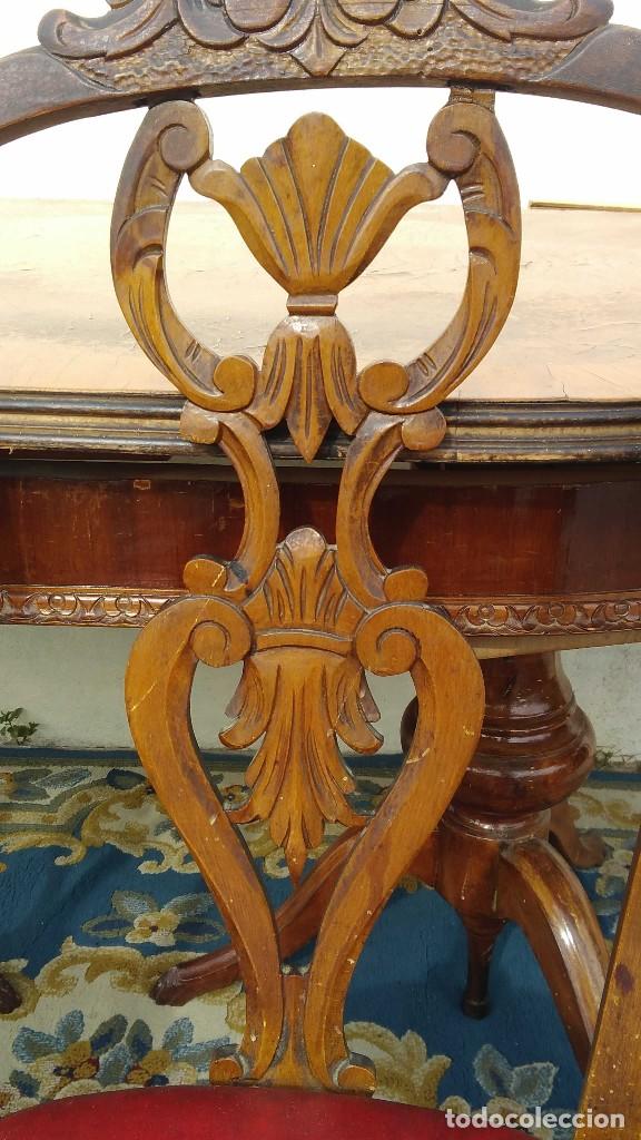 Vintage: Conjunto de Dos Sillas Vintage - 1925 - Foto 7