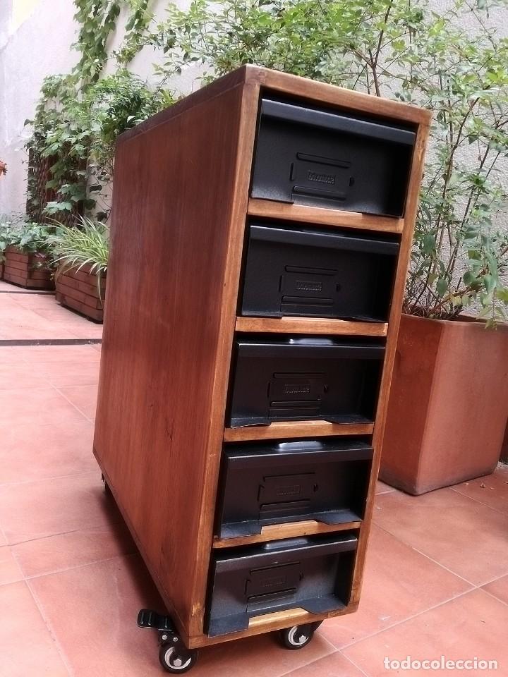 cajonera estilo industrial - Comprar Muebles vintage en todocoleccion