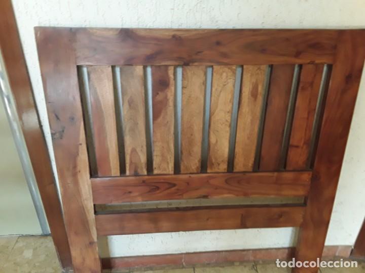 Vintage: Cabezal en madera maciza. - Foto 1