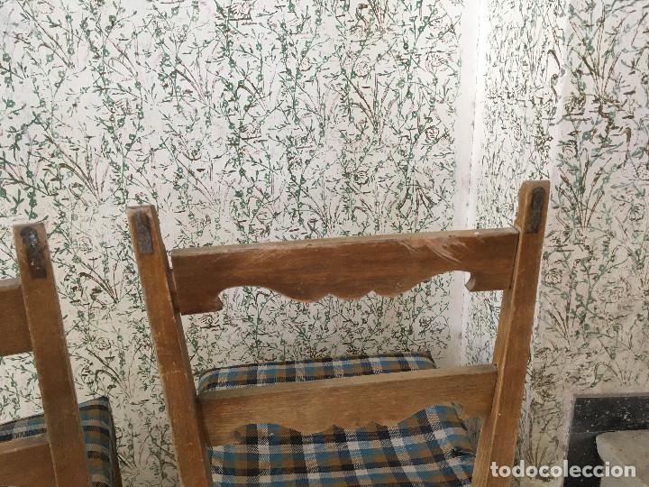 Vintage: PAREJA DE SILLAS PARA RESTAURAR - Foto 12