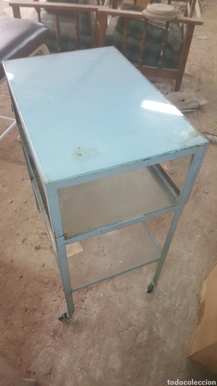 Vintage: MESA AUXILIAR DE CLINICA - Foto 3