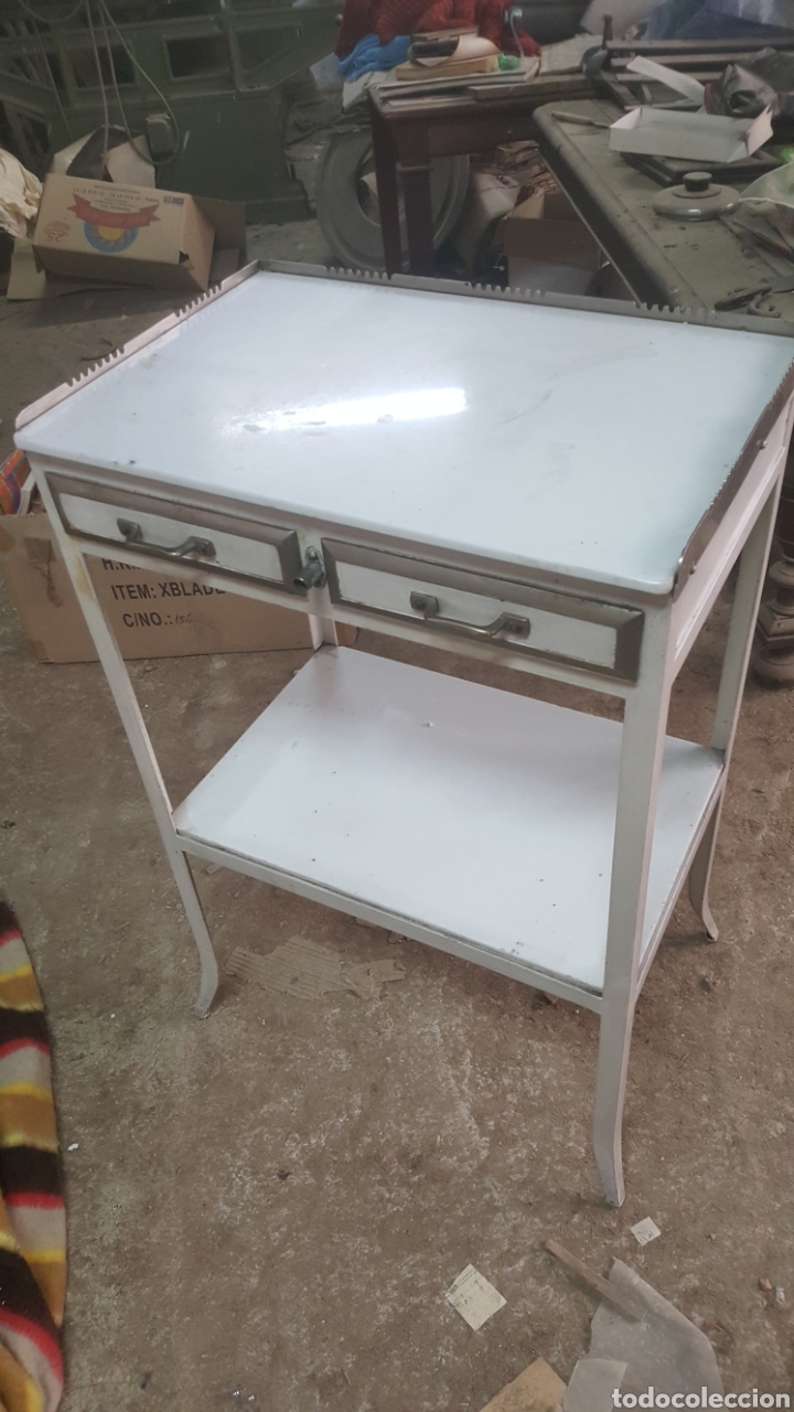 Vintage: MESA AUXILIAR DE CLINICA - Foto 3