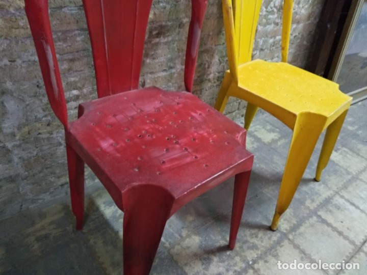Vintage: Sillas chapa - Foto 4