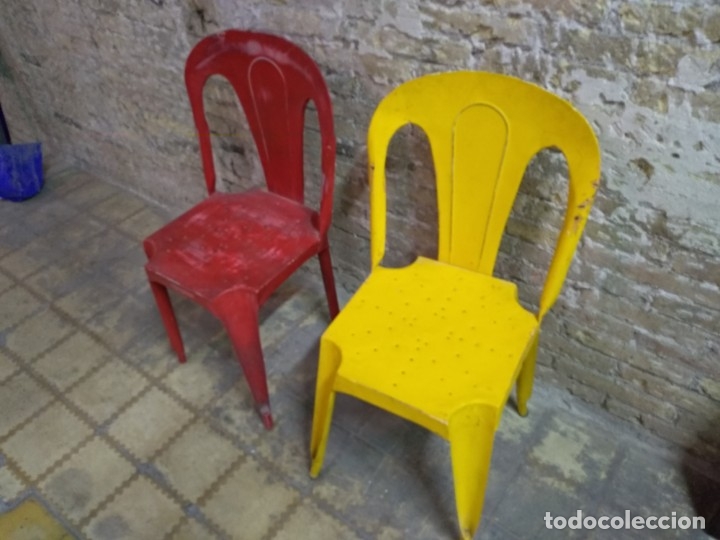 Vintage: Sillas chapa - Foto 6